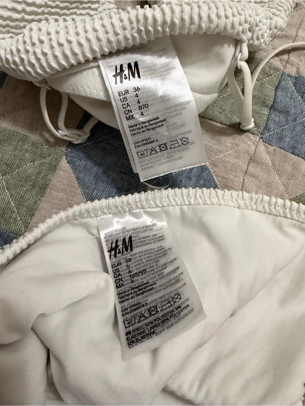 H&M two piece